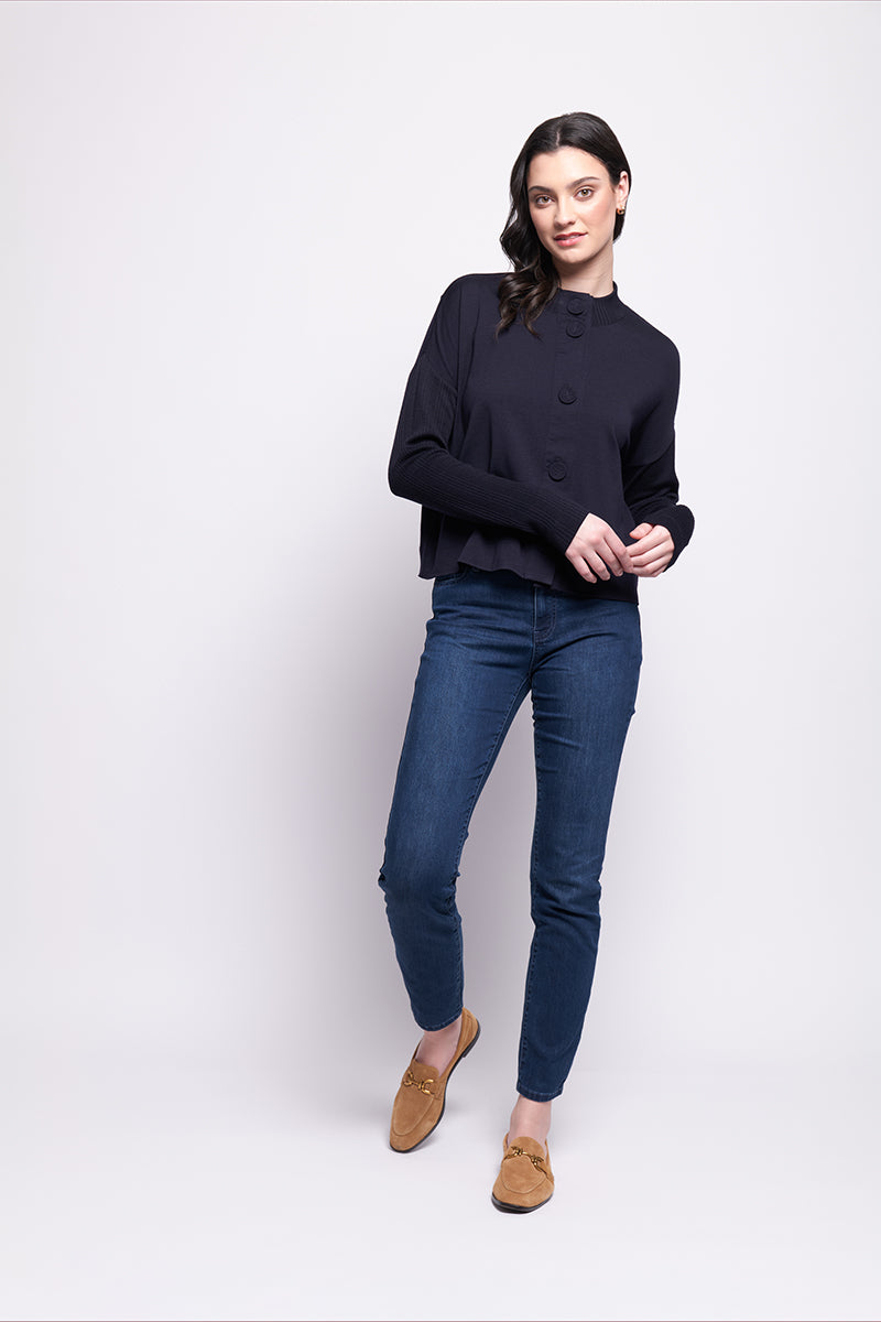 Foil  - Early Riser Cardigan - Jeep