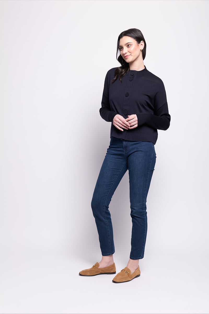 Foil  - Early Riser Cardigan - Jeep