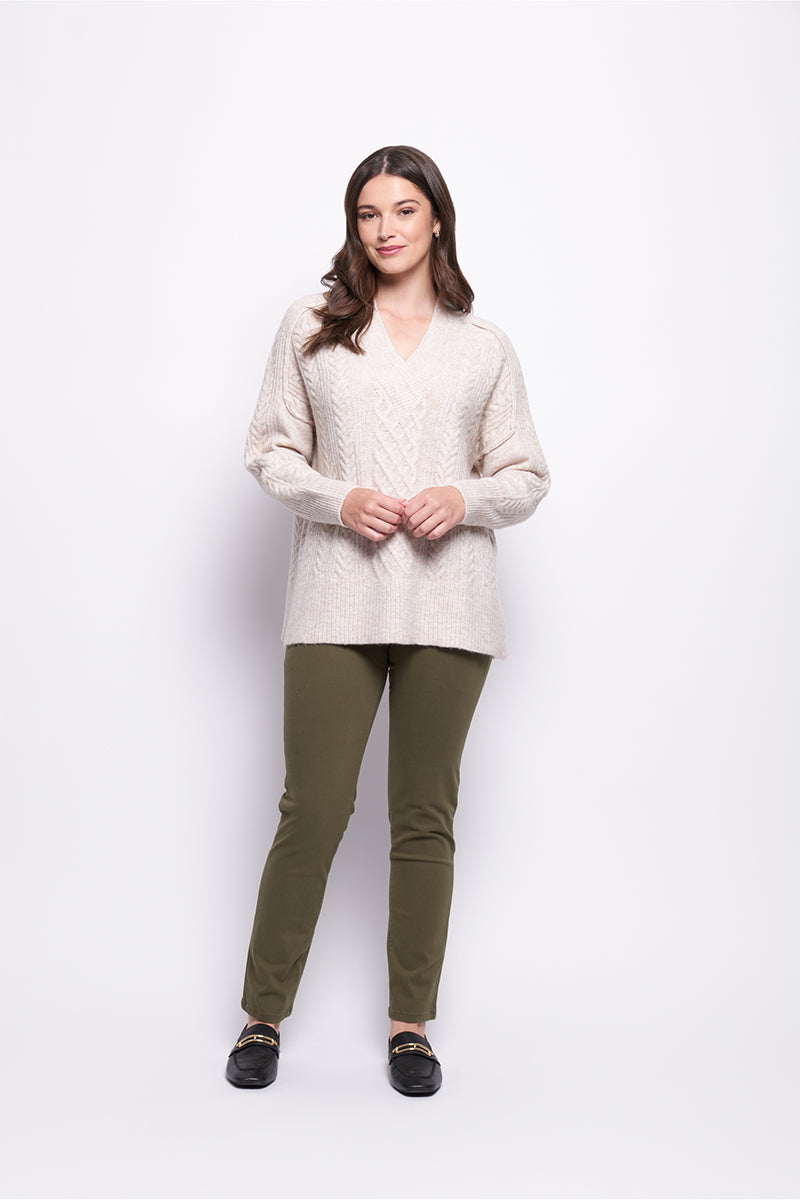 Foil  - She&#39;s a Purla Sweater - Oat