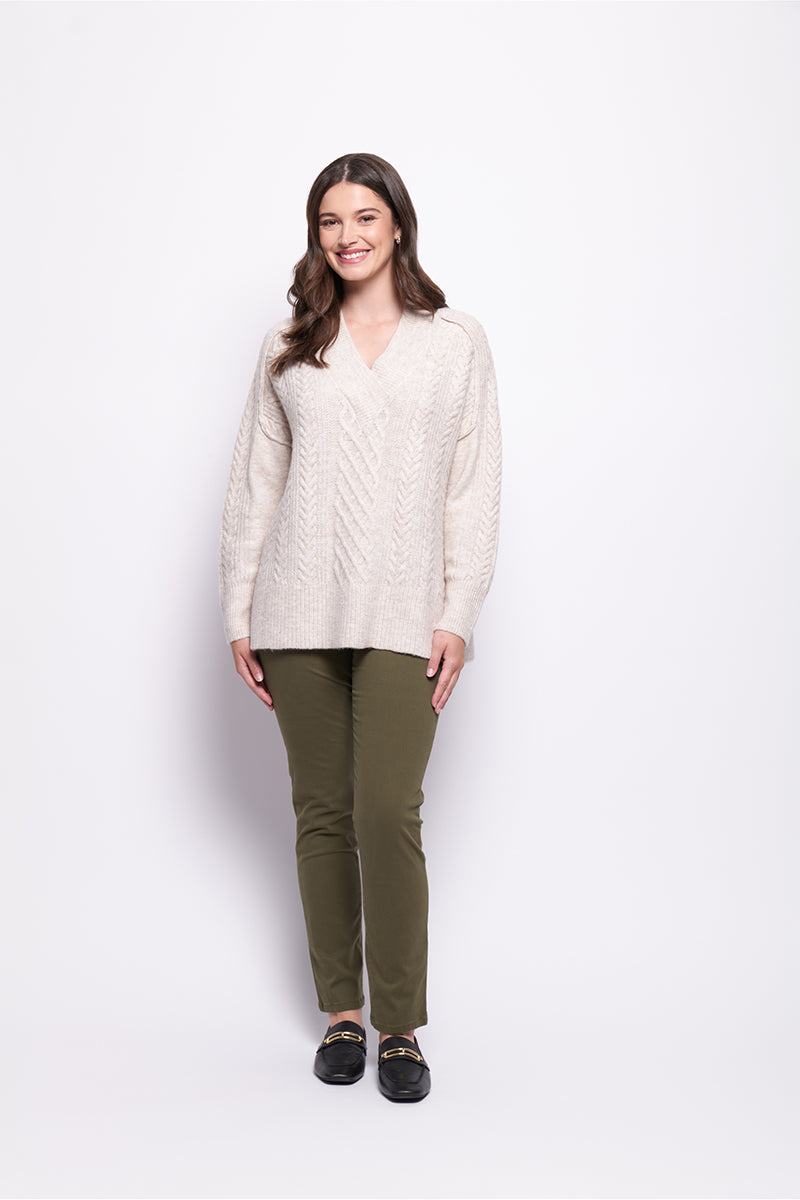 Foil  - She&#39;s a Purla Sweater - Oat