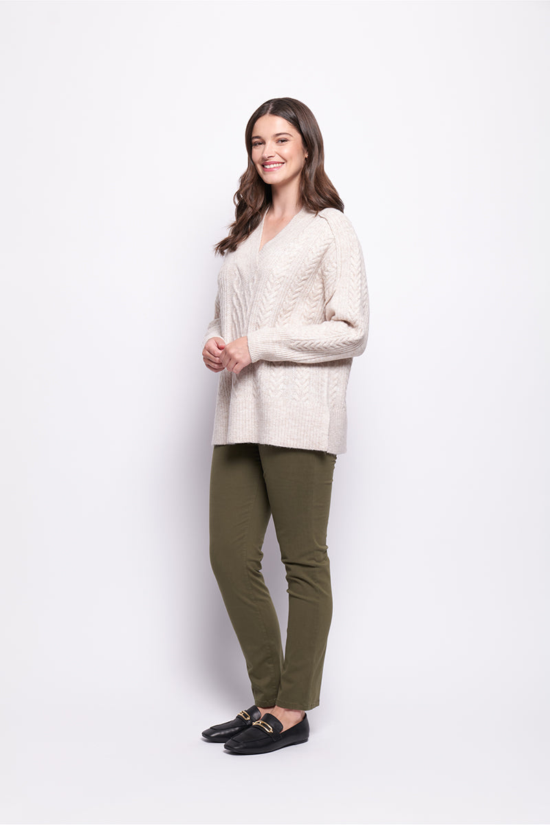 Foil  - She&#39;s a Purla Sweater - Oat