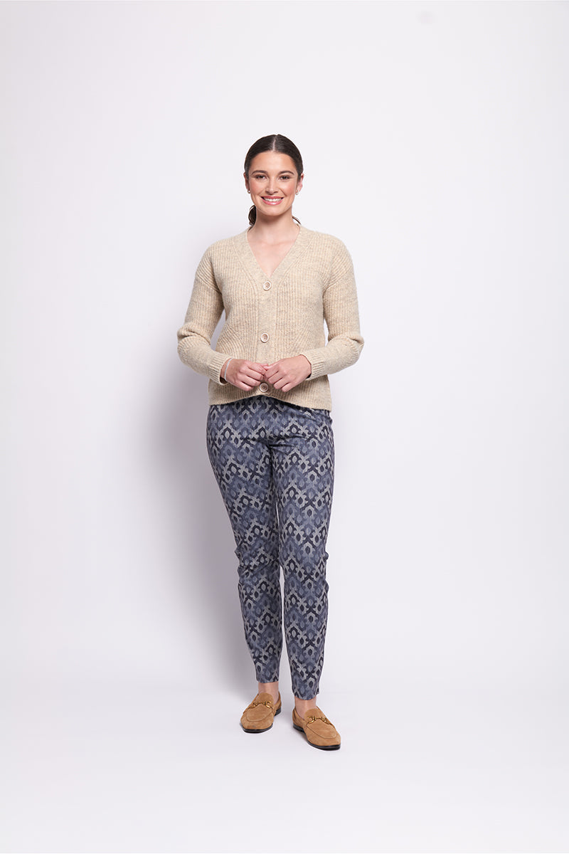 Foil  - Good Reception Cardigan - Natural