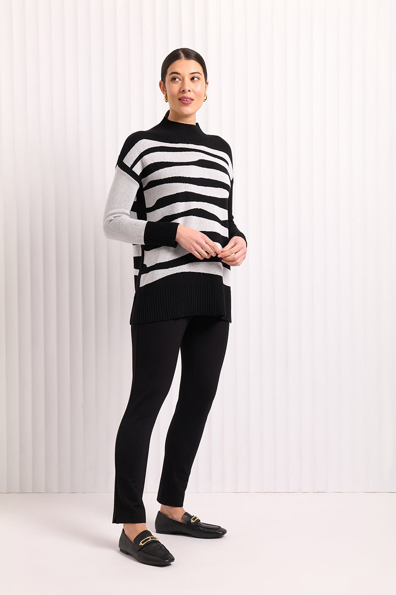 Foil  - Straight &amp; Narrow Trouser - Black