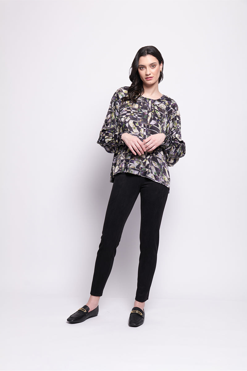 Foil  - Ovation Blouse - Soft Focus