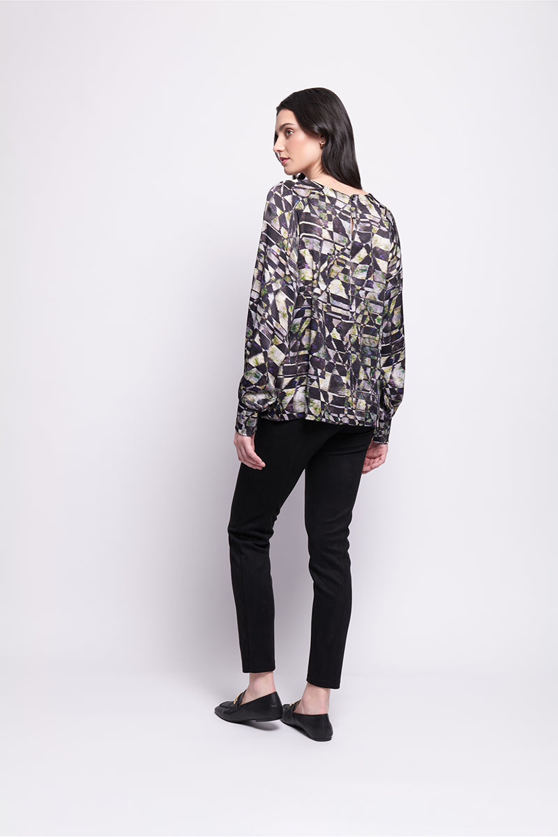 Foil  - Ovation Blouse - Soft Focus