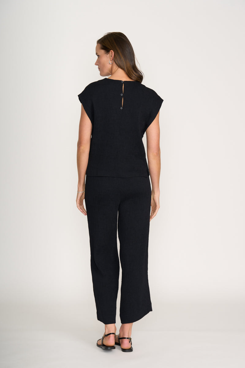 Foil - Good Times Pant - Black Crinkle