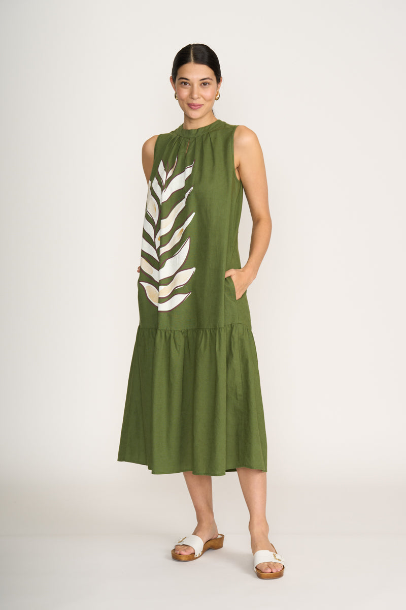 FOIL - To The Maxi Dress - Palm Life