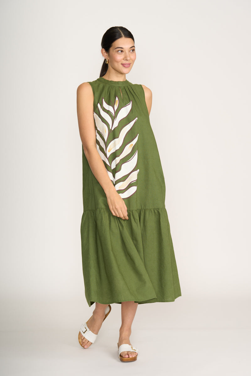 FOIL - To The Maxi Dress - Palm Life