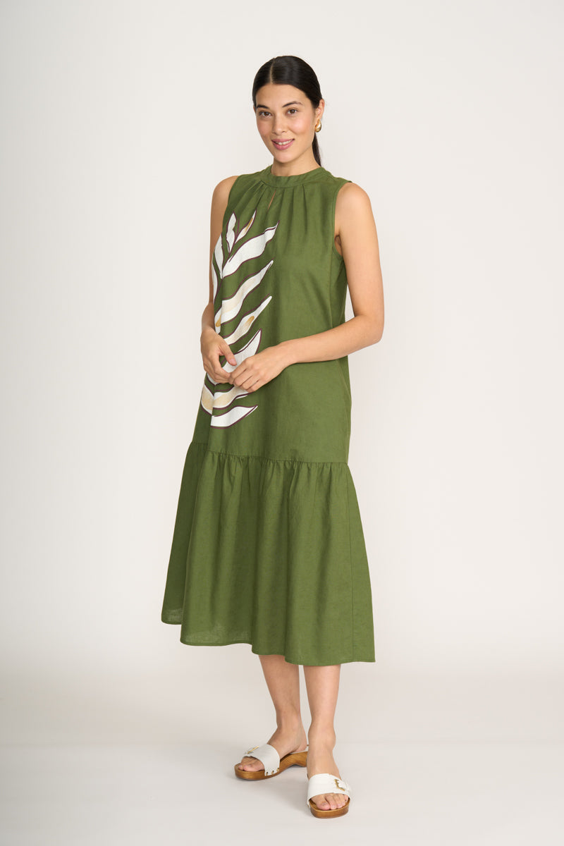 FOIL - To The Maxi Dress - Palm Life