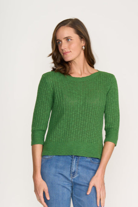 Foil  - Knitty Gritty Sweater - Palm Leaf