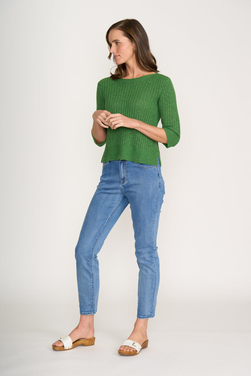 Foil  - Knitty Gritty Sweater - Palm Leaf