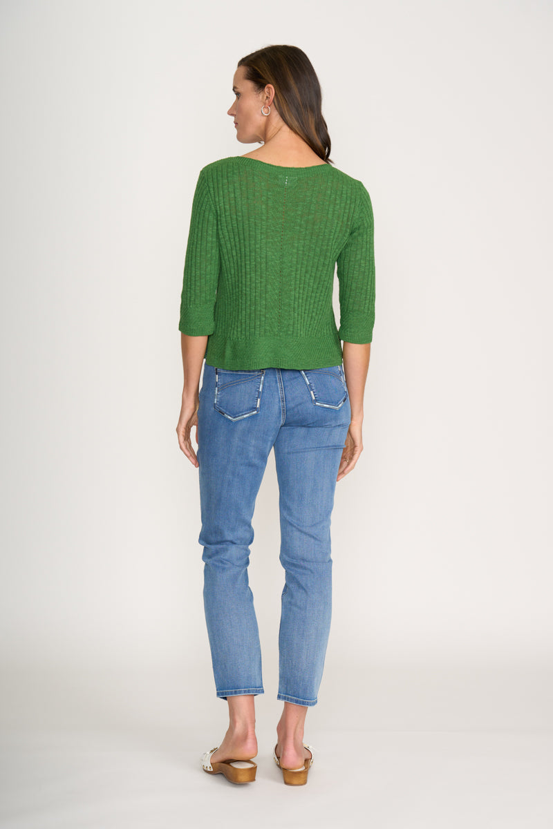 Foil  - Knitty Gritty Sweater - Palm Leaf