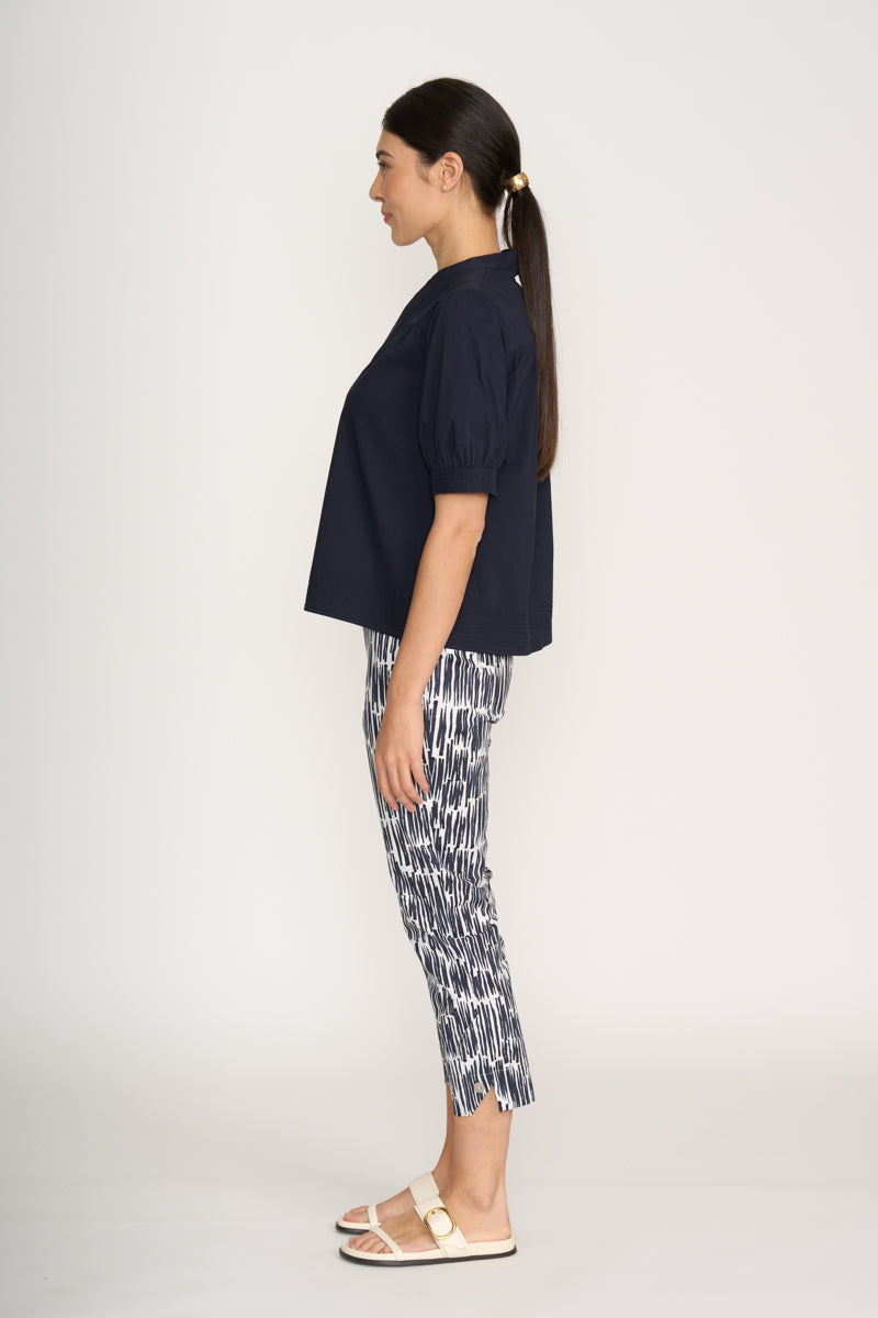 Foil  - That&#39;s the Spirit Top - True Navy