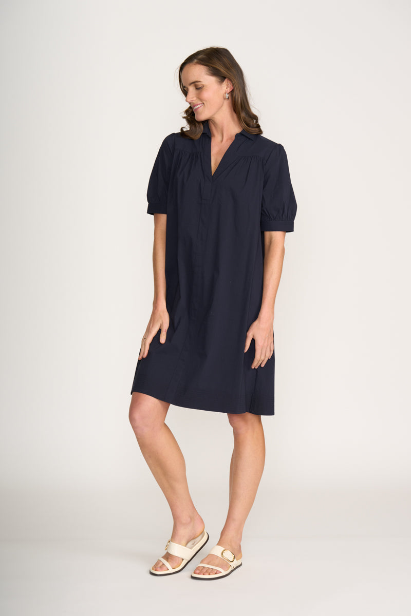 FOIL - That&#39;s the Spirit Dress - True Navy