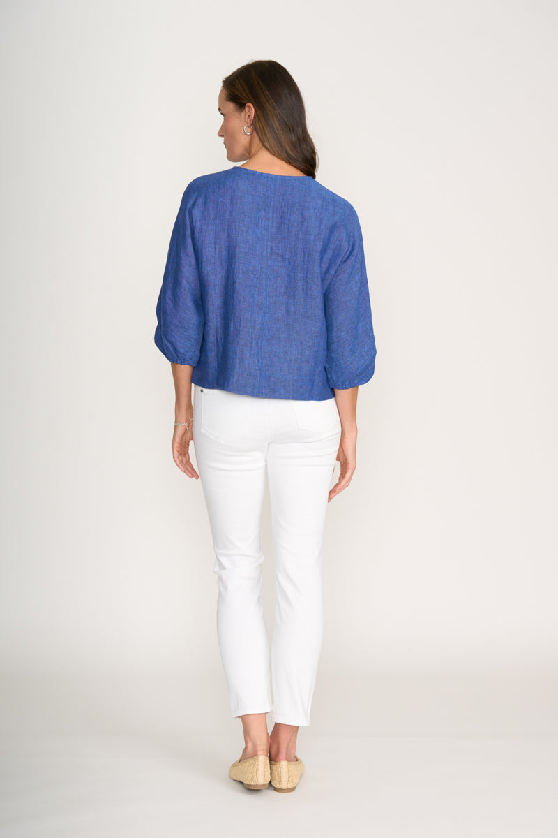 Foil  - Plot Twist Top - Capri