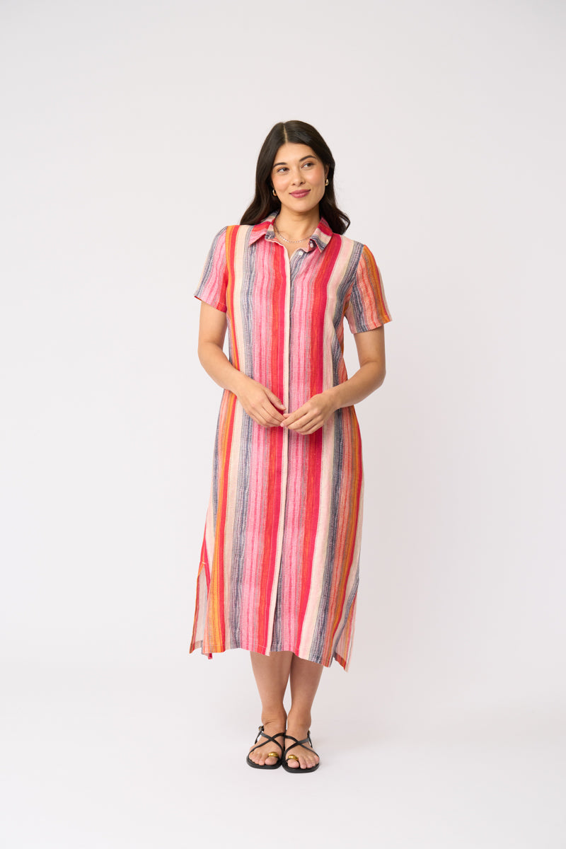 FOIL - Advanced Interaction Dress - Sunset Stripe