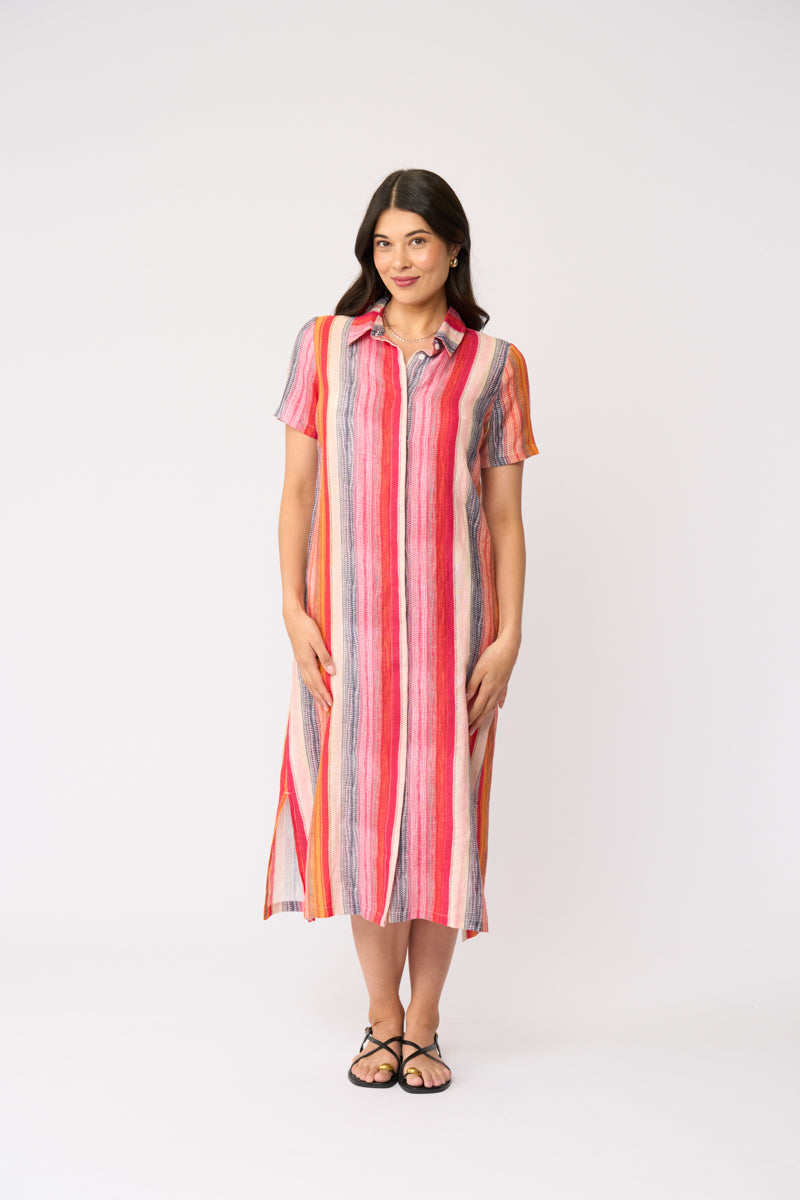 FOIL - Advanced Interaction Dress - Sunset Stripe