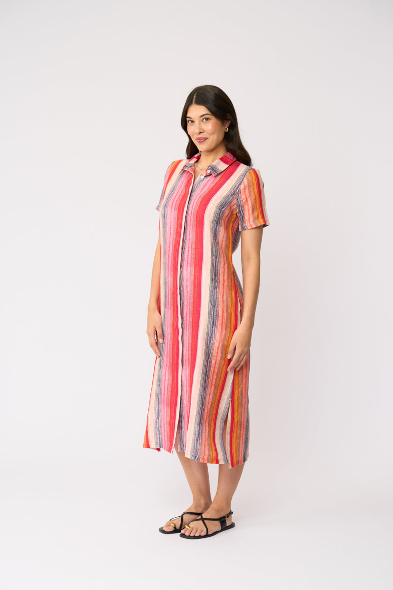 FOIL - Advanced Interaction Dress - Sunset Stripe