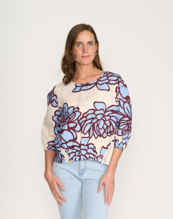 Foil  - Flex Appeal Top - Bloom