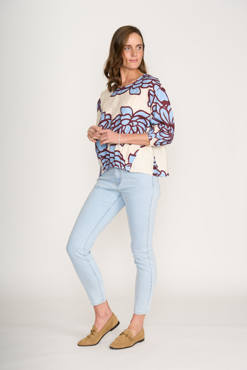 Foil  - Flex Appeal Top - Bloom