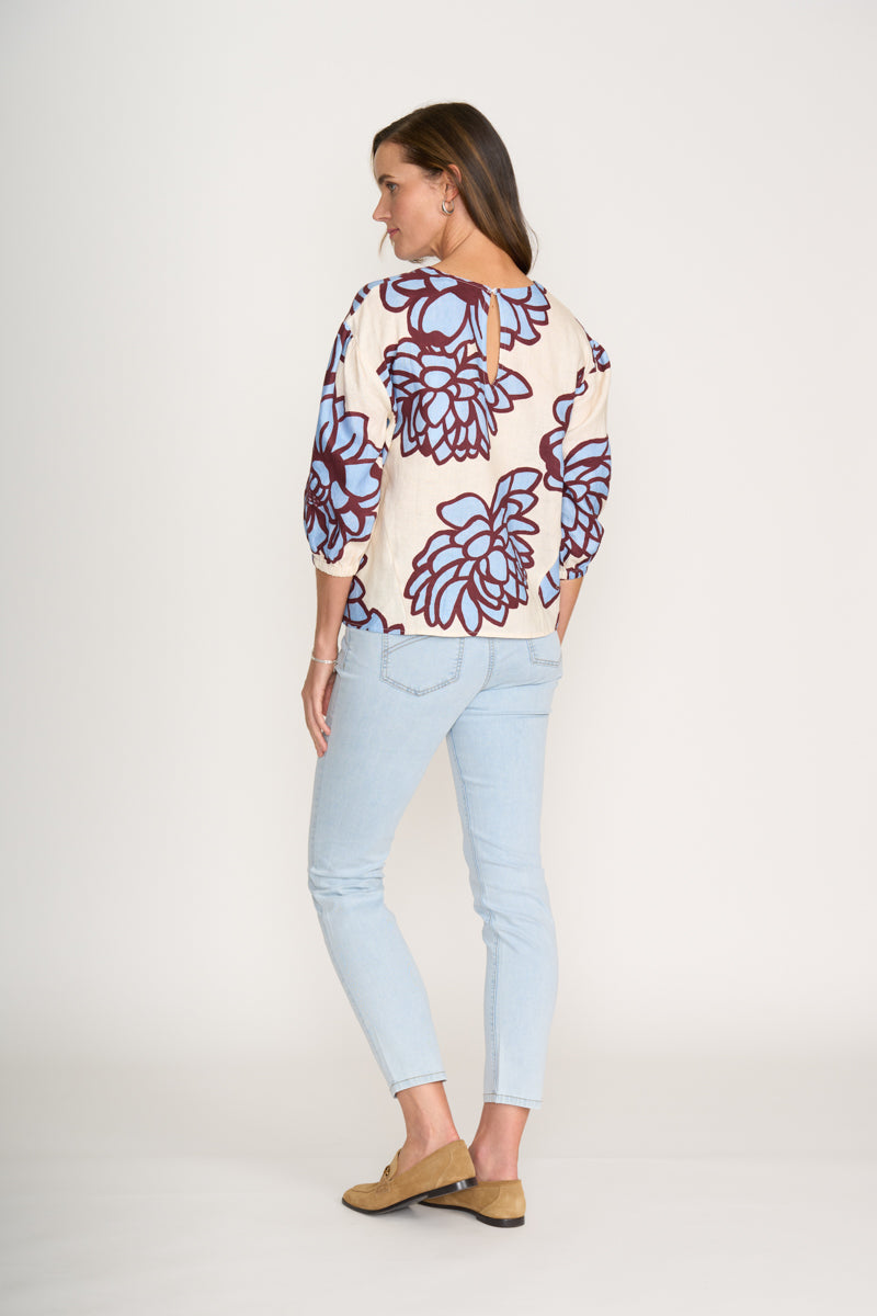 Foil  - Flex Appeal Top - Bloom