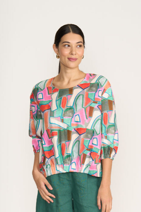Foil  - Flex Appeal Top - Colour Fusion