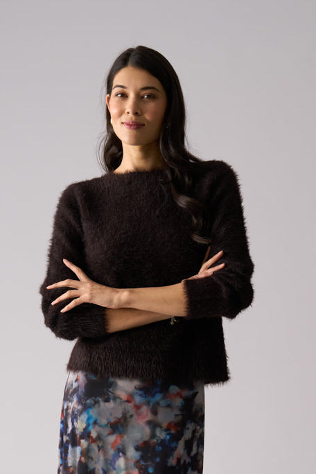 Foil  - Fluffin Cute Reversible Cardi - Ristretto