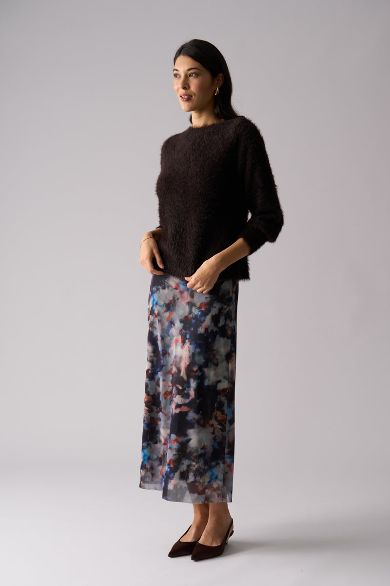 Foil  - Fluffin Cute Reversible Cardi - Ristretto