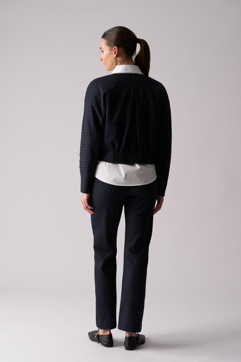 Foil - Soft Cinch Jacket - Checkerboard