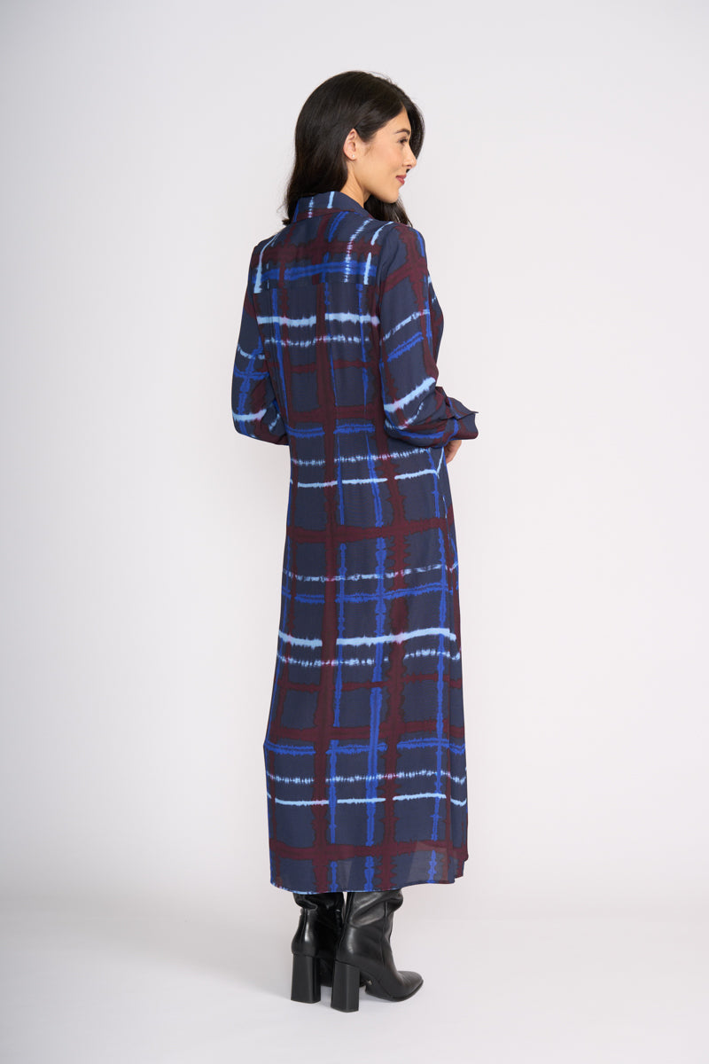 FOIL - Maximum Impact Dress - Crossed Lines