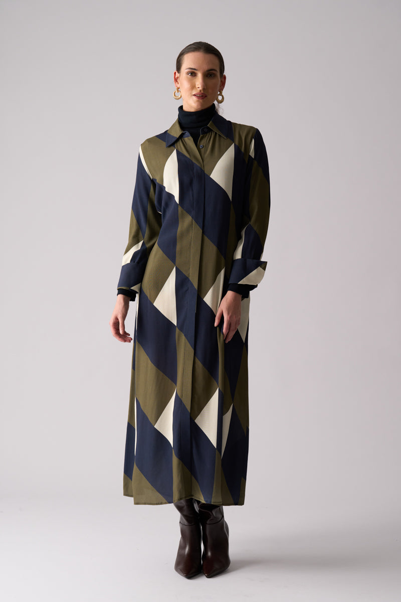 FOIL - Maximum Impact Dress - Mod Geo