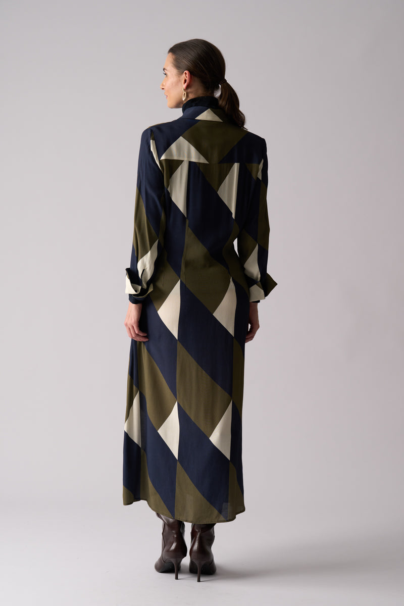 FOIL - Maximum Impact Dress - Mod Geo