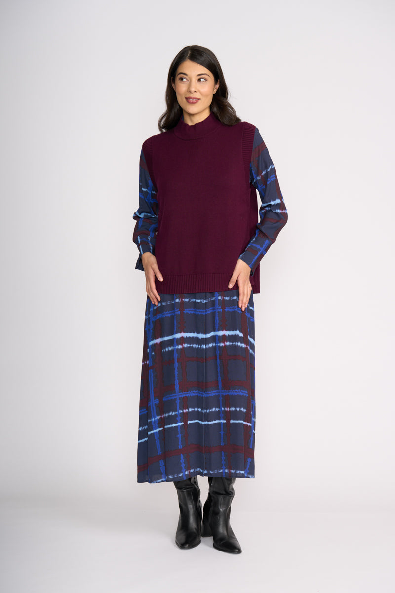 FOIL - Maximum Impact Dress - Crossed Lines