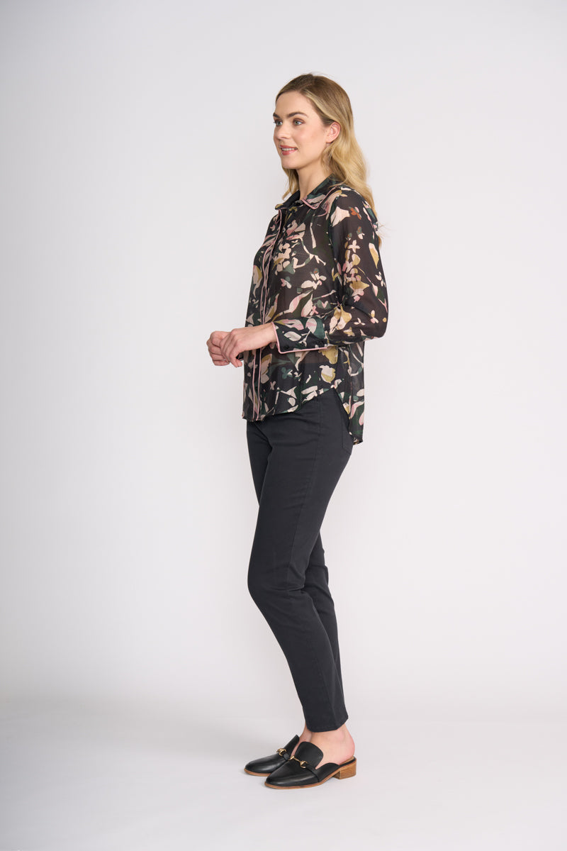 Foil  - Pipe Up Shirt - Shadow Leaf