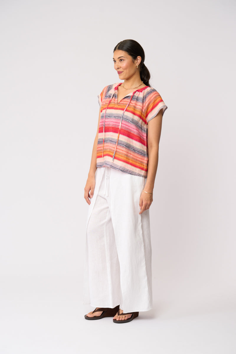 Foil  - Still Got It Top - Sunset Stripe