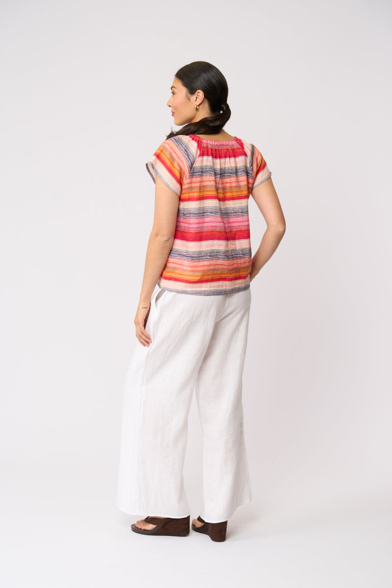 Foil  - Still Got It Top - Sunset Stripe