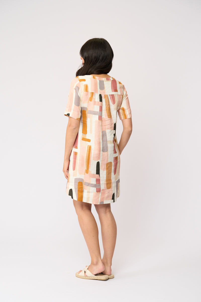 FOIL - Stitch Up Dress - Block Art