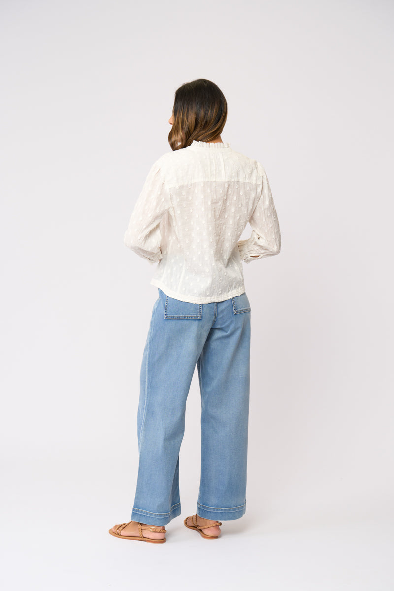 Foil  - Crushing it 3/4 Sleeve Shirt - White