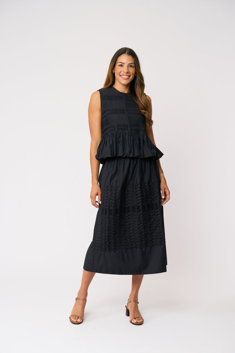 FOIL - You Compleat Me Skirt - True Navy