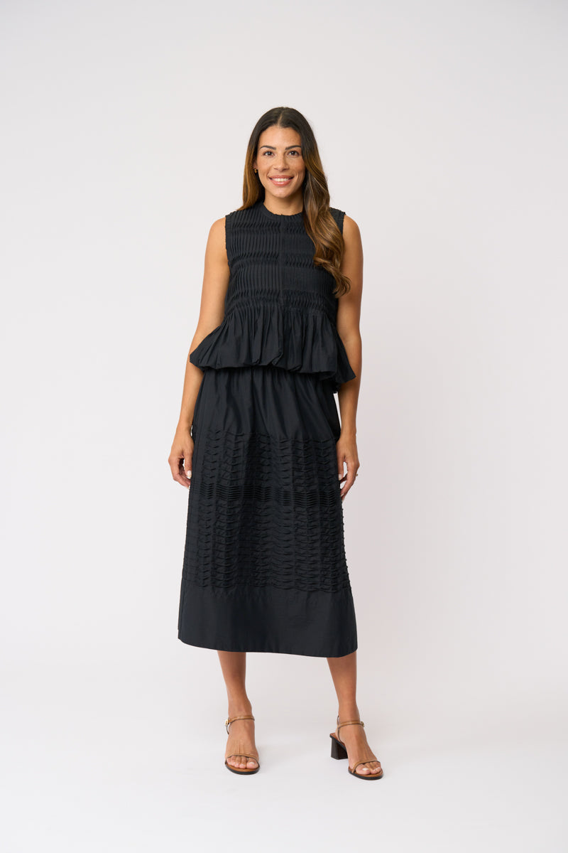 FOIL - You Compleat Me Skirt - True Navy