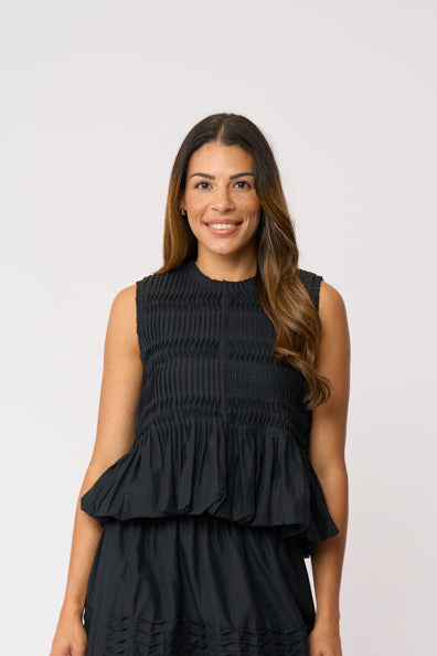 Foil  - You Compleat Me Top - True Navy