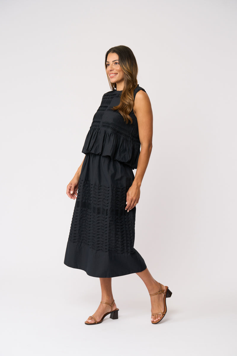 Foil  - You Compleat Me Top - True Navy