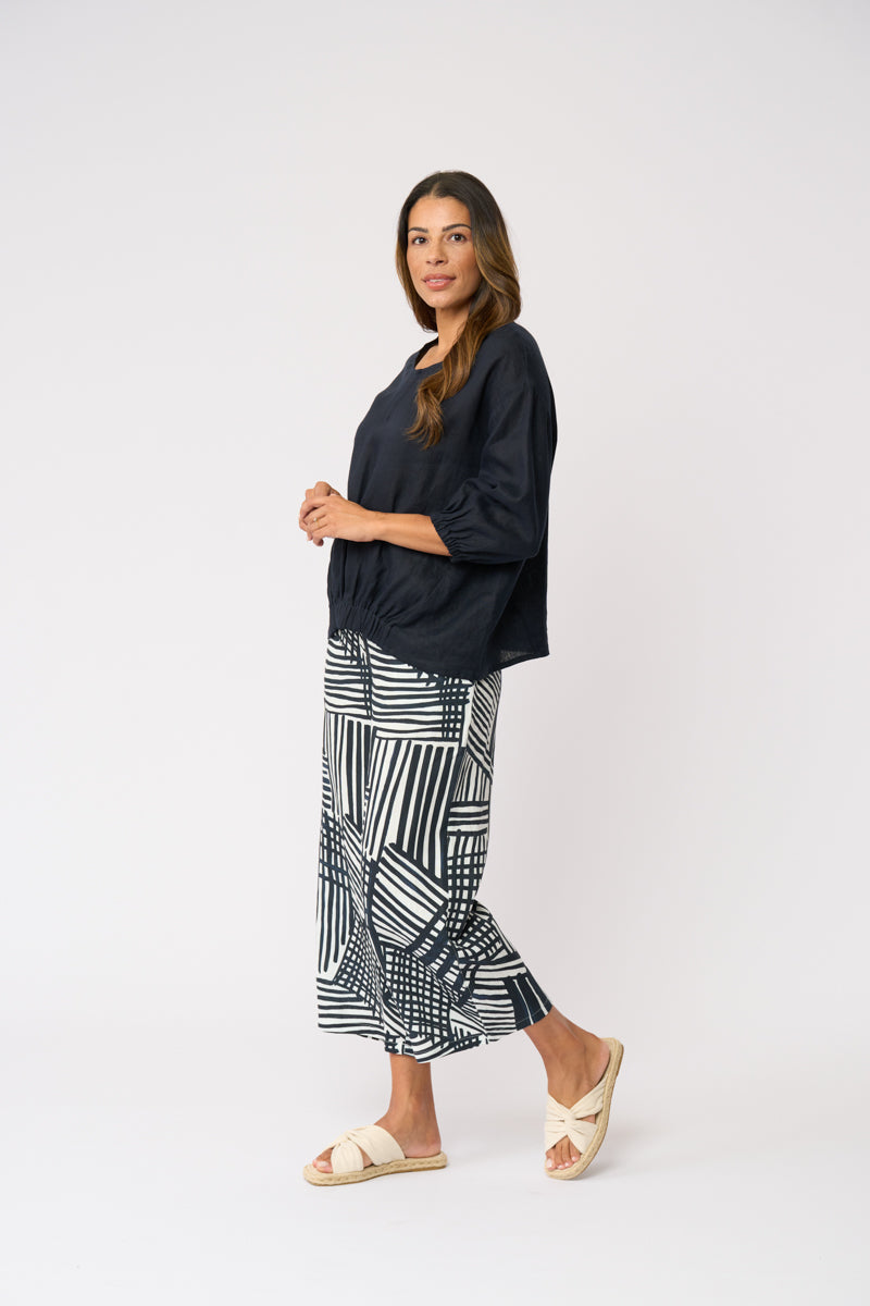 Foil  - Reflexion Top - True Navy