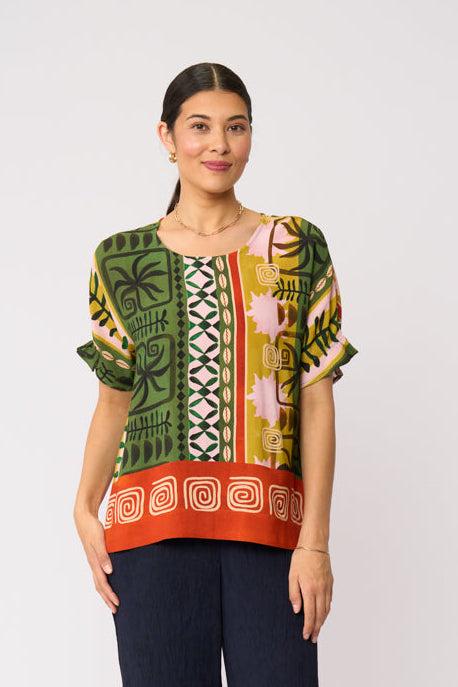 Foil  - In The Spotlight Top - Palm Line