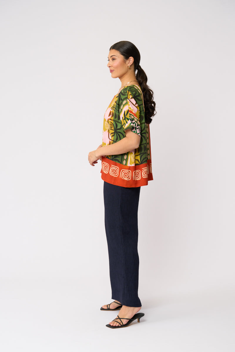 Foil  - In The Spotlight Top - Palm Line