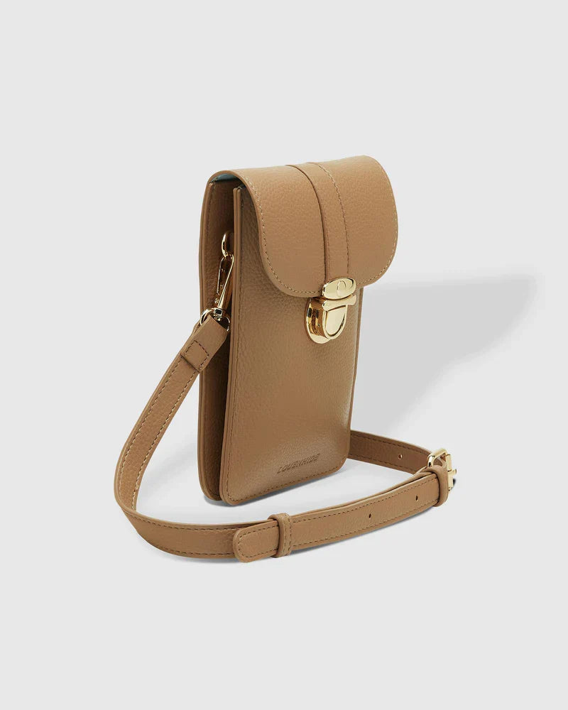 Louenhide - Fontaine Phone Crossbody Bag - Latte
