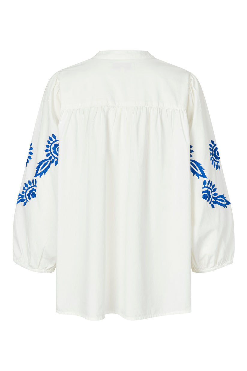 Lollys Laundry  - Faithful Blouse - White