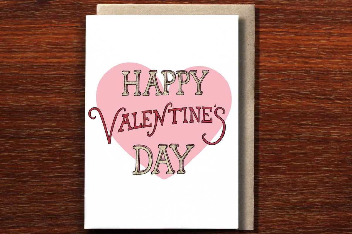 Nonsense Maker Card - Happy Valentines Day