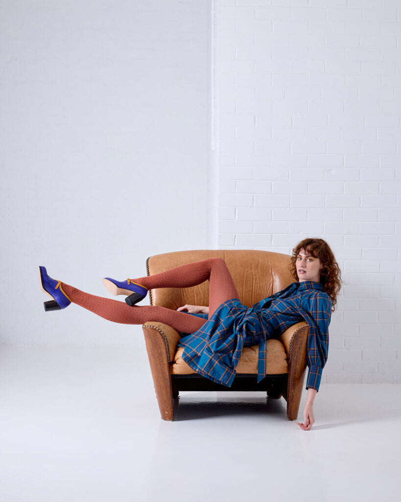 Tightology – Haptic Organic Cotton Tights – Terracotta