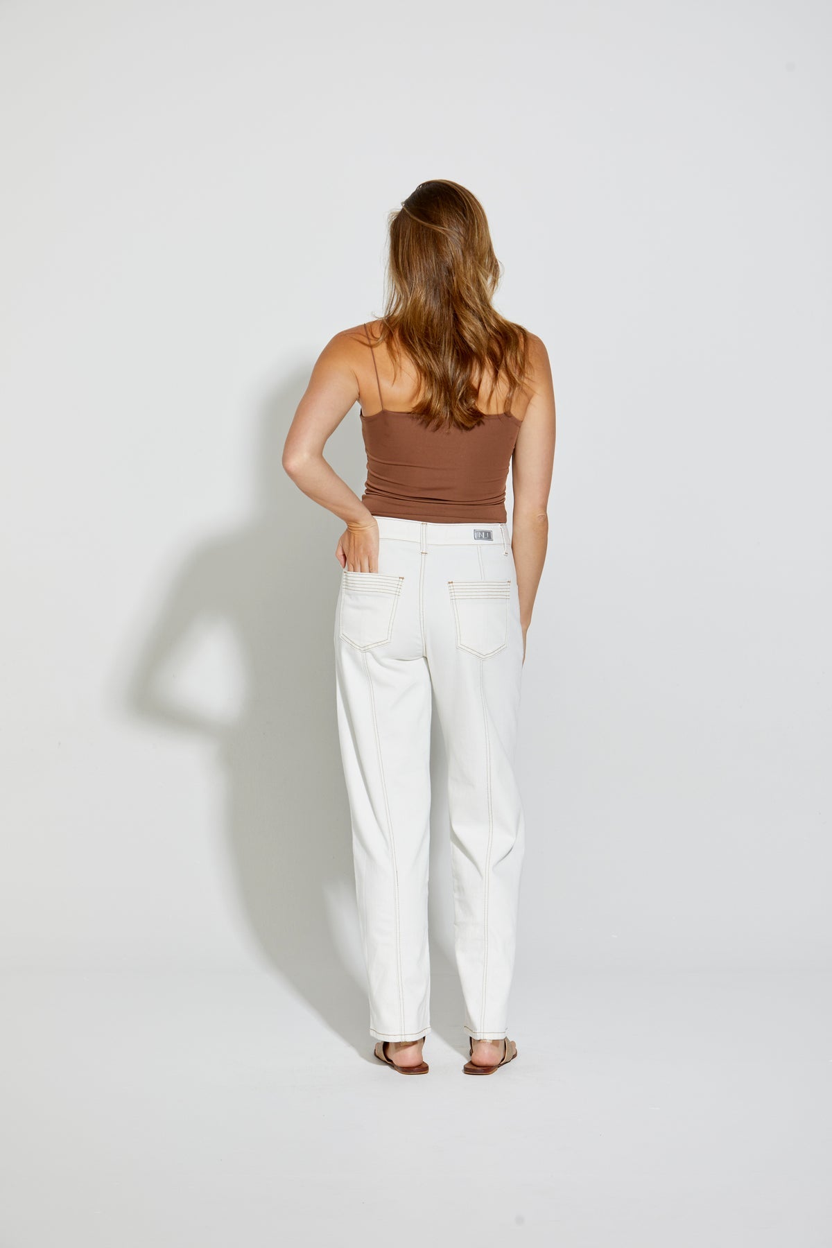 New London Jeans  - Holborn Wide Leg  - Milk